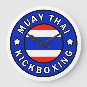 Muay Thai Stor Klocka