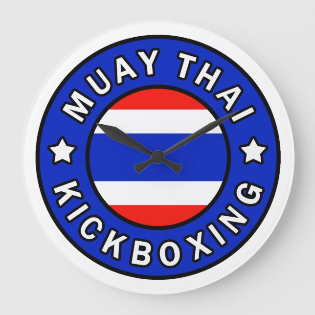 Muay Thai Stor Klocka (Framsida)
