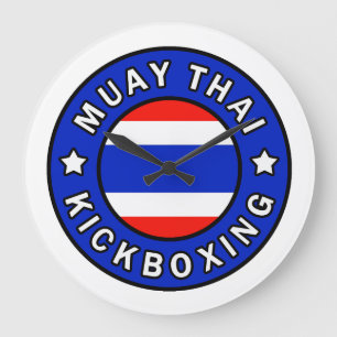 Muay Thai Stor Klocka