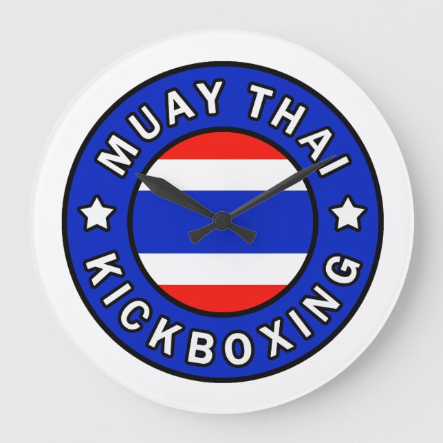 Muay Thai Stor Klocka (Framsida)