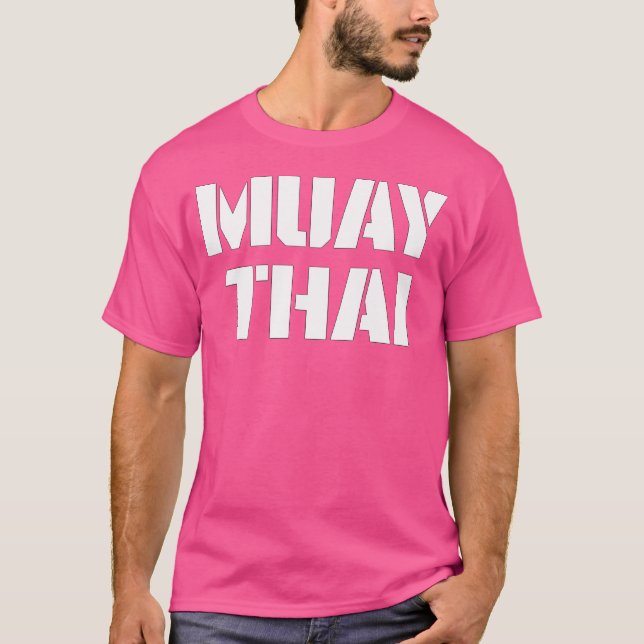 Muay Thai T Shirt (Framsida)