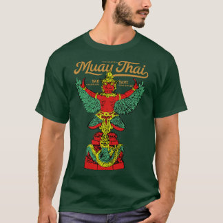 Muay Thai Tattoo Garuda T Shirt