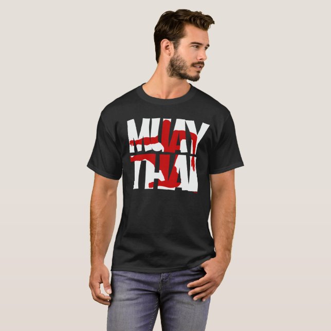 Muay Thai Tee Shirt (Hel framsida)