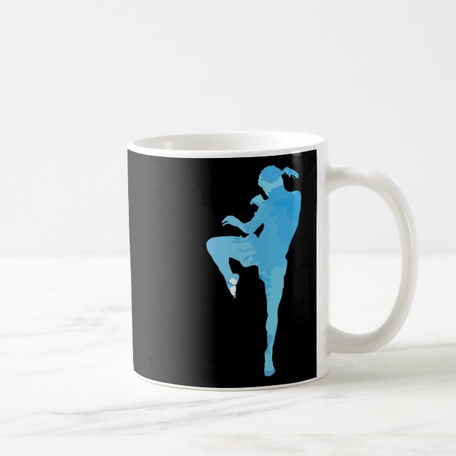Muay Thai Thai Boxing Sport Kaffemugg (Höger)