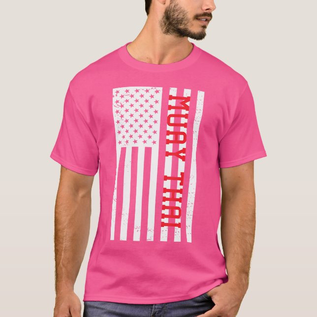 Muay Thai Thai Boxing T Shirt (Framsida)