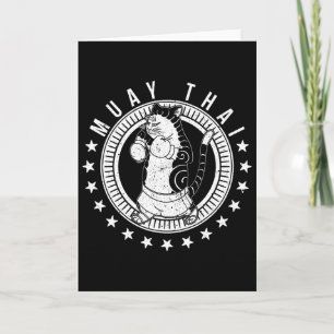 Muay Thai Thailand nävar ring knä fighter teknik Kort