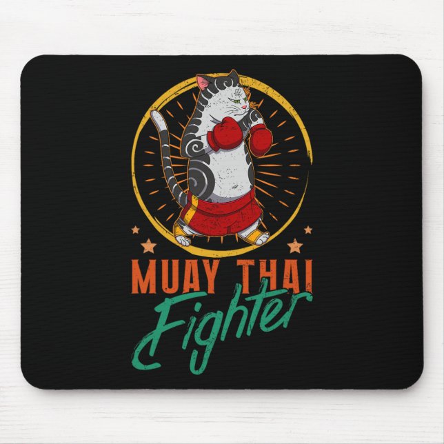 Muay Thai Thailand nävar ring knä fighter teknik Musmatta (Framsidan)