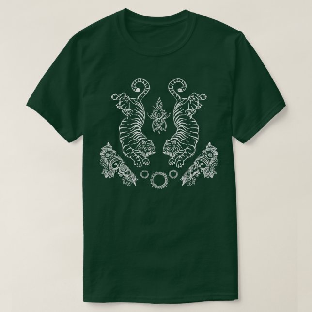 Muay Thai Thailand T Shirt (Design framsida)