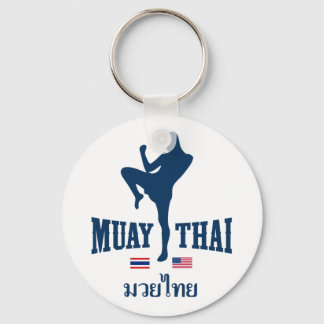Muay Thai Thailand USA Nyckelring
