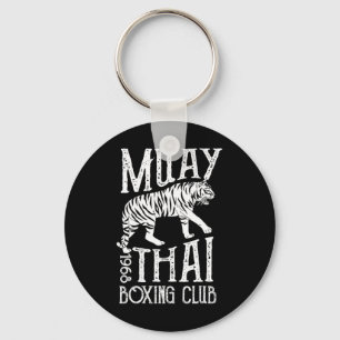 Muay Thai Tiger Mma Tränings Gatukamp Kickboxi Nyckelring