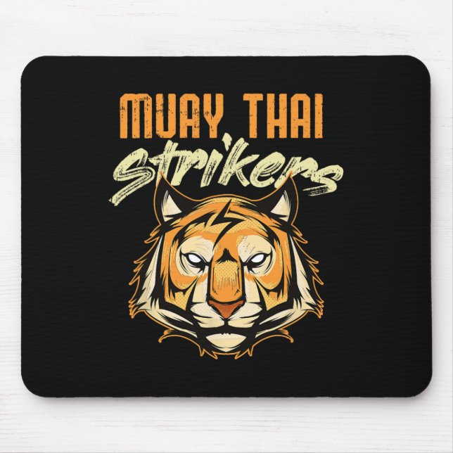 Muay Thai Tiger Thai Boxing Thailand Kickboxing Musmatta (Framsidan)