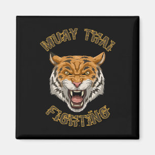 Muay Thai Tiger - Thailändsk boxning och kickboxni Magnet