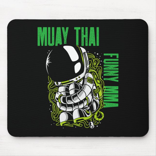 Muay Thai upprullad astronaut, Mma, kickboxning, J Musmatta (Framsidan)