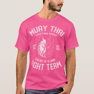 Muay Thai Varg Fight Team Nak Muay Kickboxing T Shirt