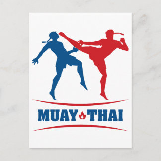 Muay Thai Vykort