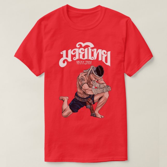 Muay Thai Wai Kru ClassicCopy T Shirt (Design framsida)