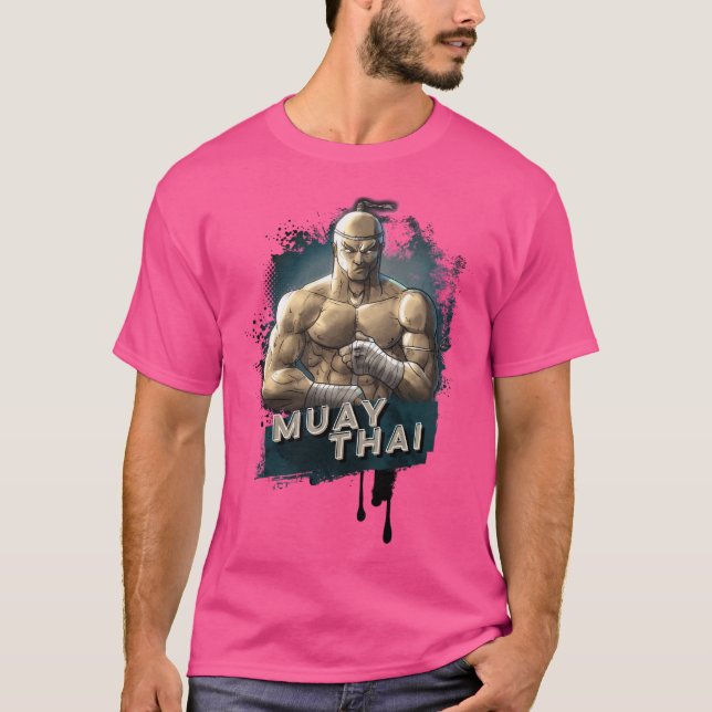 Muay Thai Warrior T Shirt (Framsida)