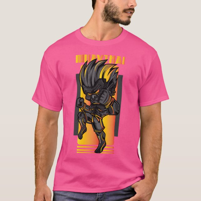 Muay Thai Warrior T Shirt (Framsida)