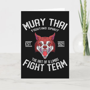 Muay Thai Wolf - Thailändsk boxning och kickboxnin Kort