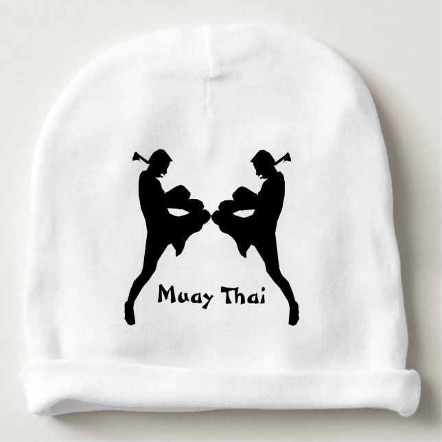 Muay thailändsk babyBeanie (Framsida)