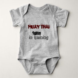 Muay thailändsk bebis - i utbildning t shirt