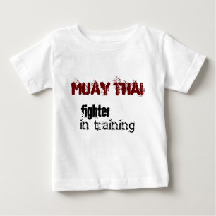 Muay thailändsk bebis - kämpe i utbildning t shirt