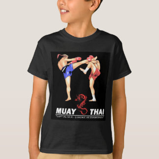 muay-thailändsk boxning tee shirt
