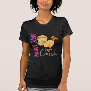 Muay thailändsk chick t shirt