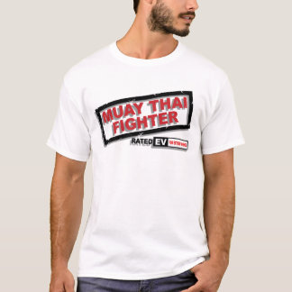 Muay thailändsk kämpe t-shirt