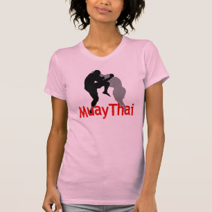 Muay thailändsk kämpe t shirt