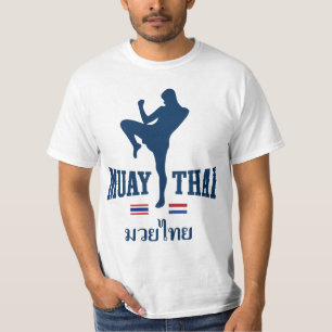 Muay thailändsk Thailand Nederländerna Tee Shirt