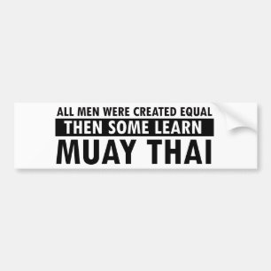 Muay thailändska designer bildekal