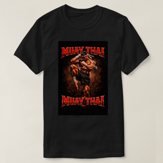 Muay That Tshirt T Shirt (Design framsida)