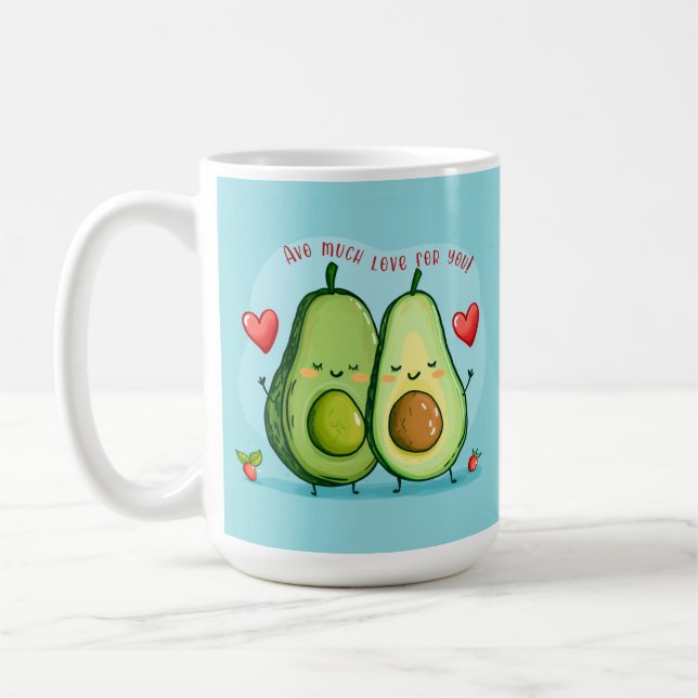 Much Love Avocado Kaffemugg (Vänster)