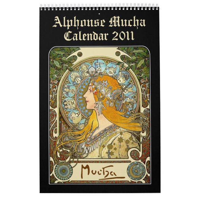 Mucha 2011-kalender kalender (Omslag)