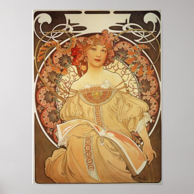 Mucha-2-1890 poster (Framsidan)