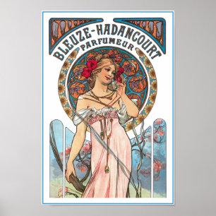 Mucha affischtryck: Parfymannons Poster