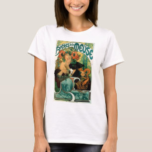Mucha art nouveau:  Bieres de la Meuse T Shirt