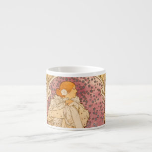 Mucha Art nouveau Woman Beauty Espressomugg