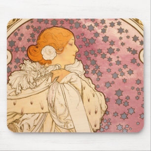 Mucha Art nouveau Woman Beauty Musmatta