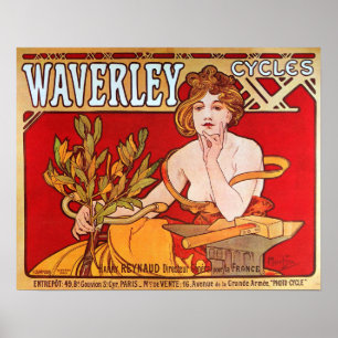 Mucha - Cycles Poster