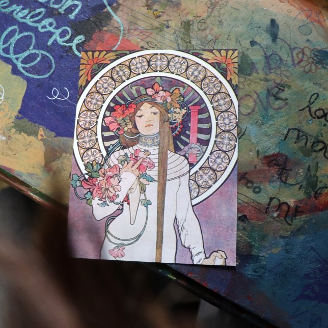 Mucha Goddess Vykort (Skapare uppladdad)
