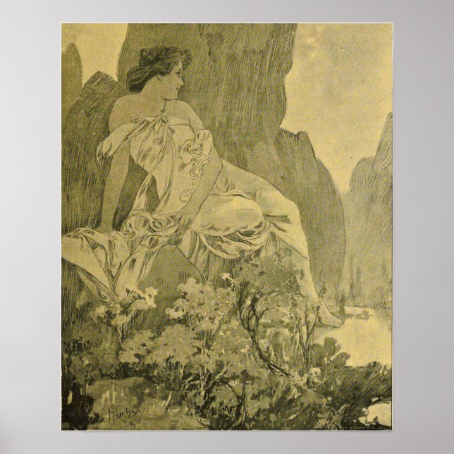 Mucha - Juillet Cocorico Poster (Framsidan)