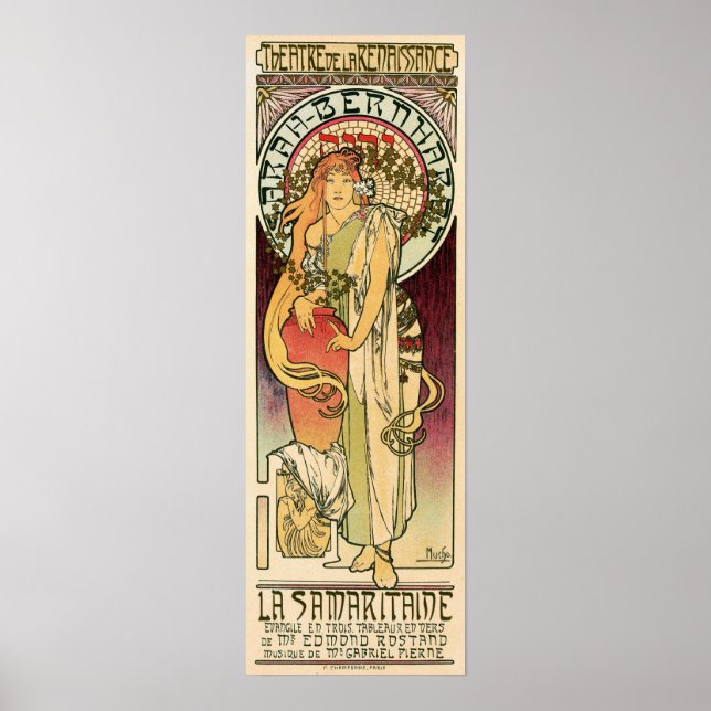Mucha - La Samaritaine Poster (Framsidan)