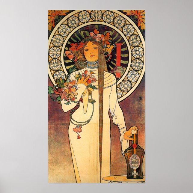 Mucha - La Trappistine Poster (Framsidan)
