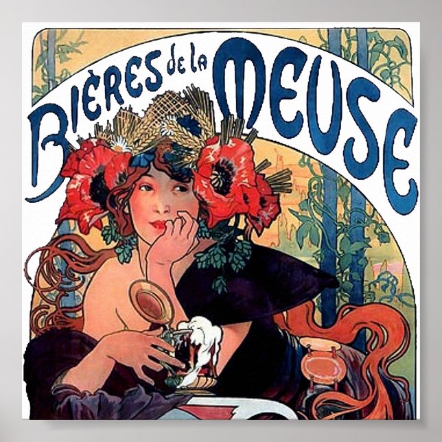 Mucha-Meuse-1890 Poster (Framsidan)