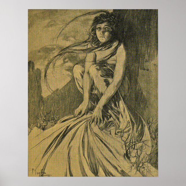 Mucha - Novembre Cocorico Poster (Framsidan)