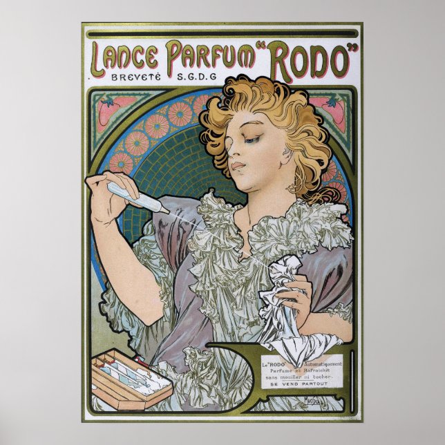 Mucha - Parfum 1896 Poster (Framsidan)