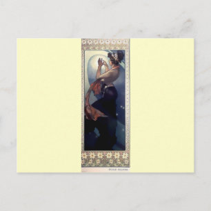 Mucha Polar Star Art Deco Vykort