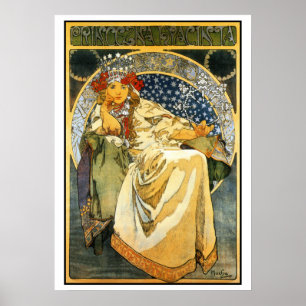 Mucha Princess Hyacinth 20 med 28 röster Poster